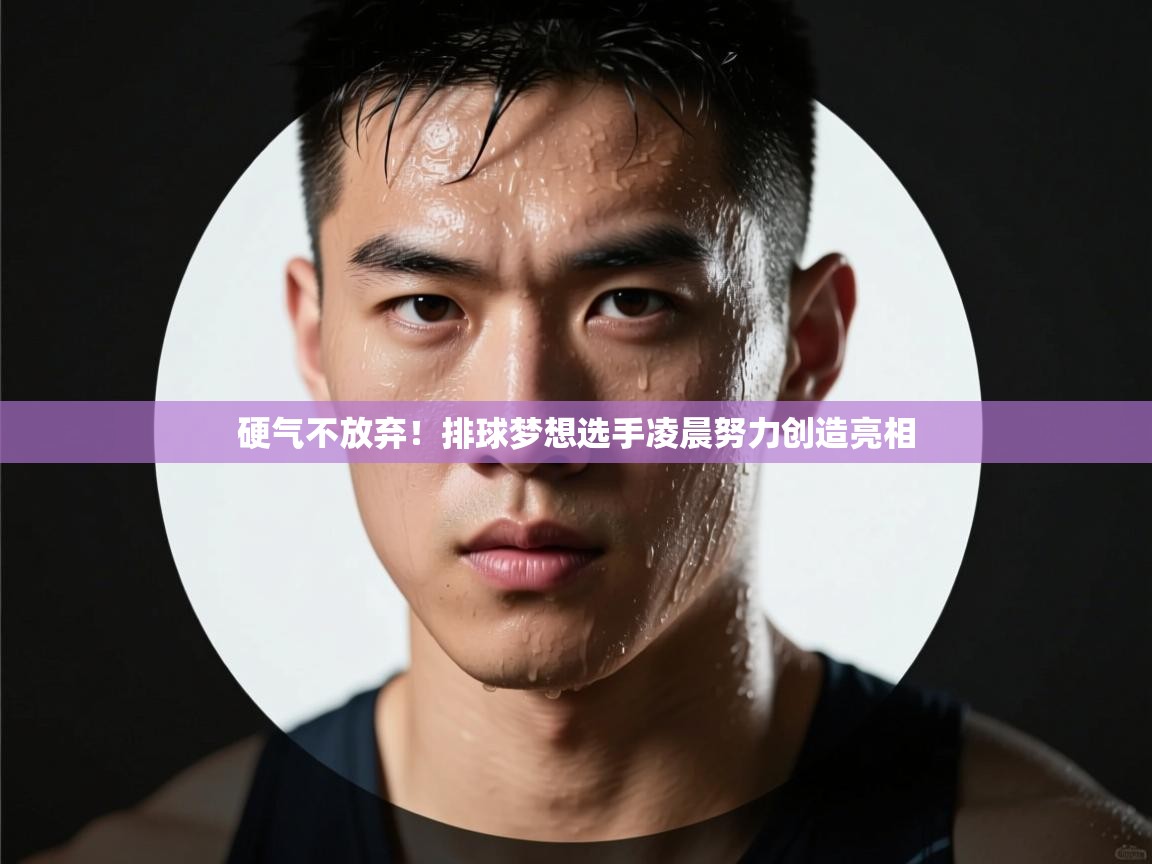 硬气不放弃!排球梦想选手凌晨努力创造亮相 第2张