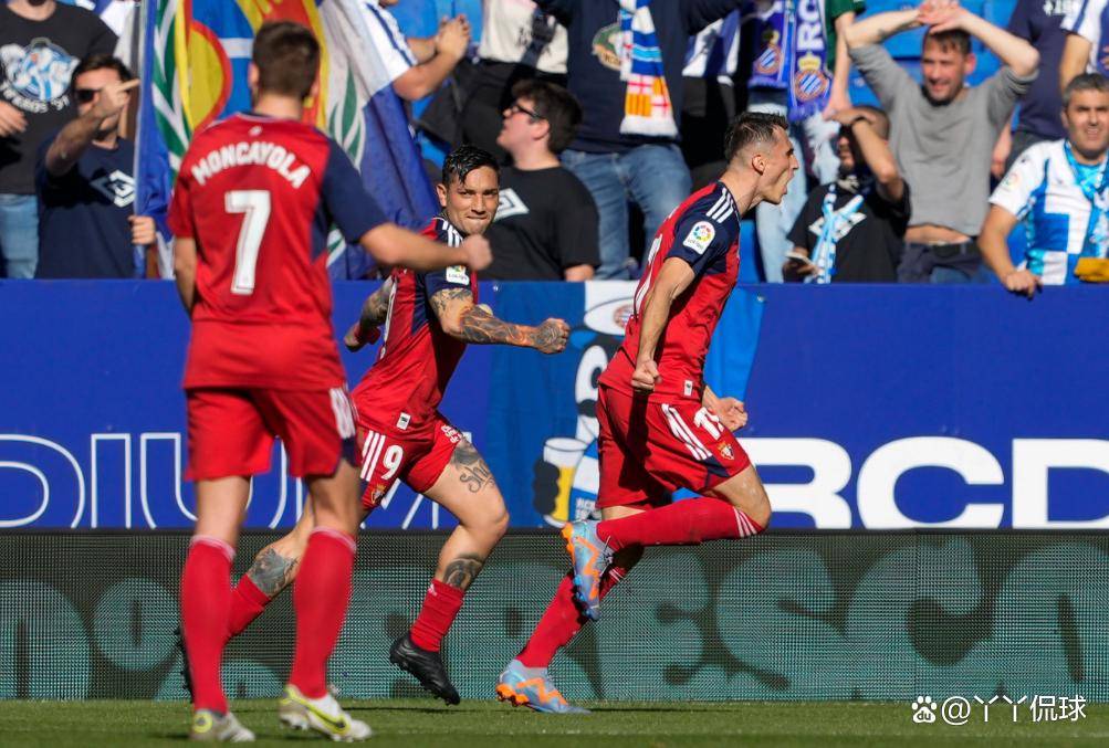 奥萨苏纳客场取胜，积分榜大幅上升